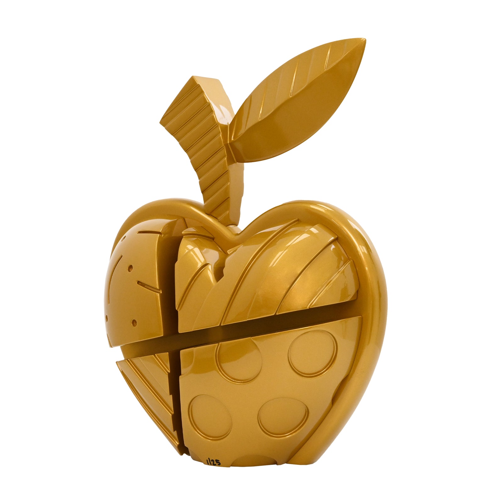 Apple (Gold) - Limited Edition Sculpture