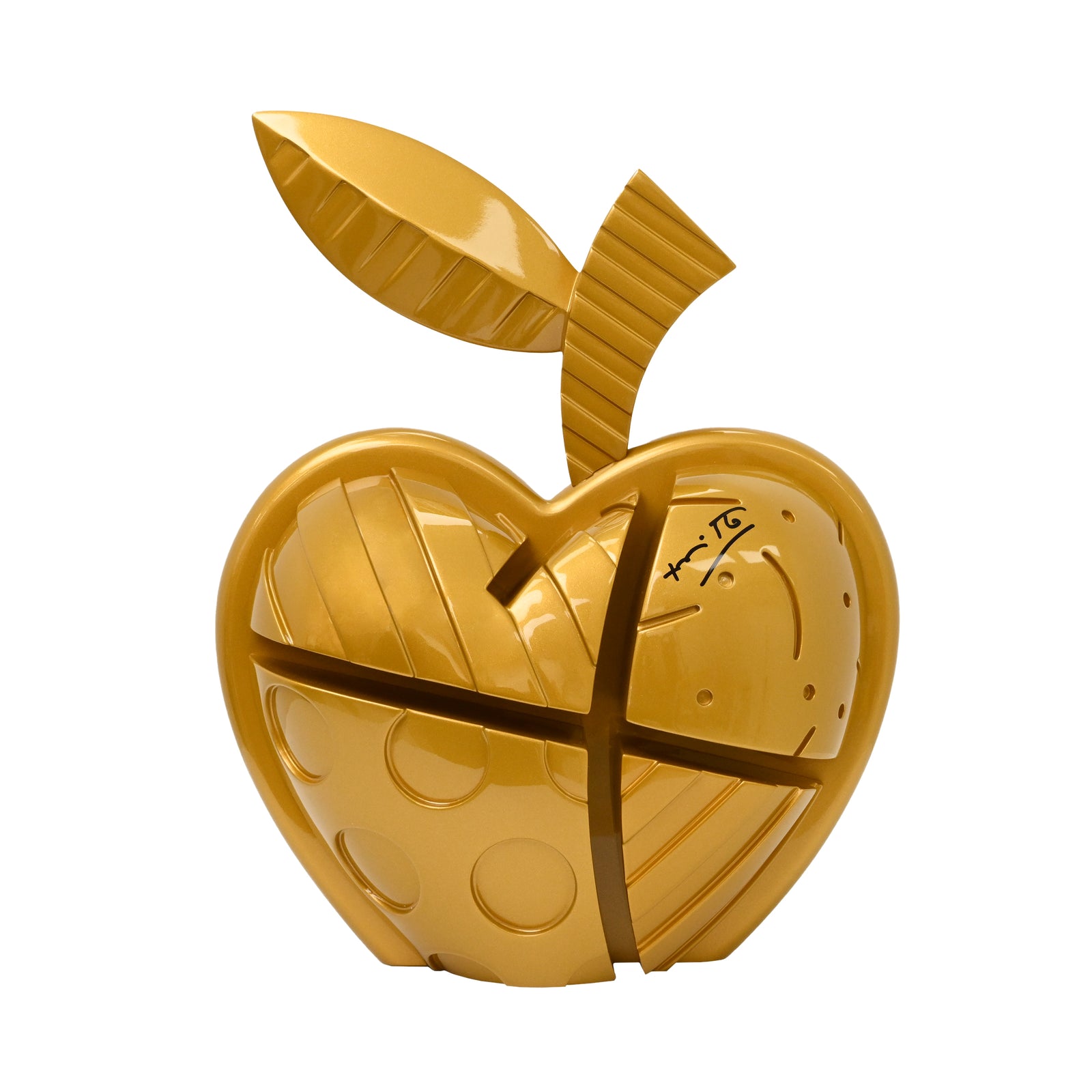 Apple (Gold) - Limited Edition Sculpture