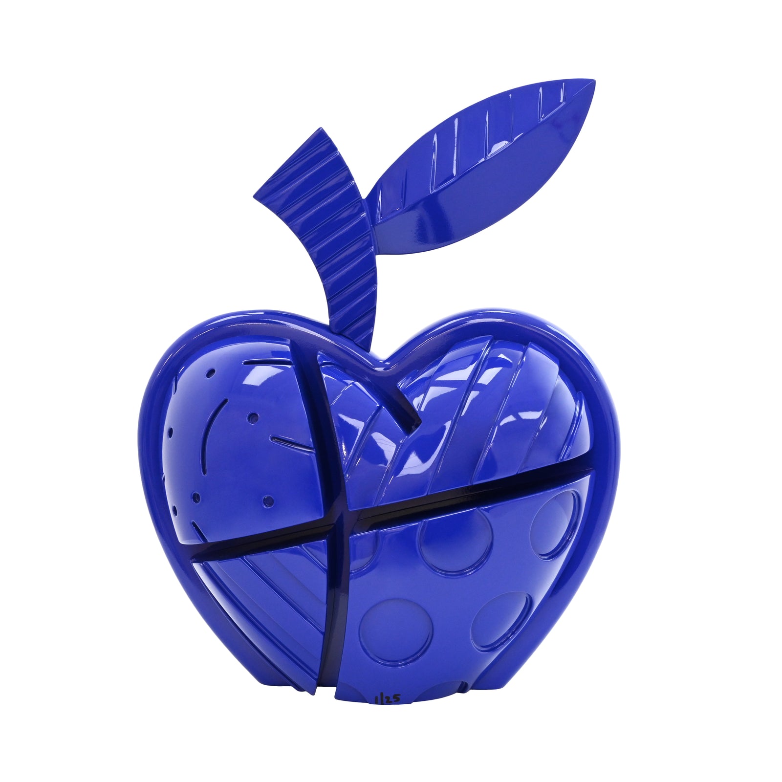 Apple (Blue) - Limited Edition Sculpture