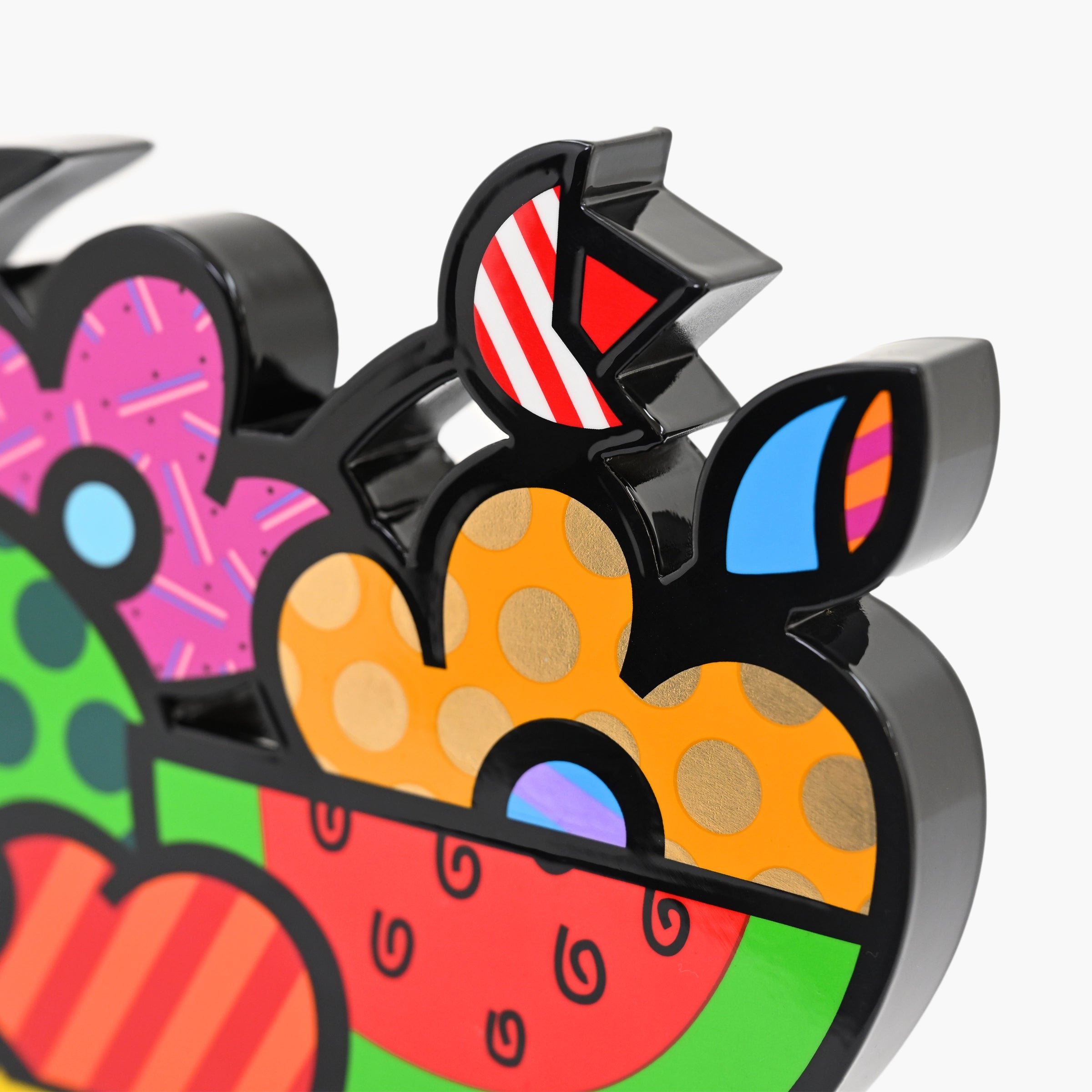 Fruit Bowl (Black Base) Fine Art Sculpture – Limited Edition Hand Fruit Bowl (Black Base) Fine Art Sculpture – Limited Edition Hand