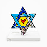 STAR OF DAVID (White Base) - Limited Edition Sculpture