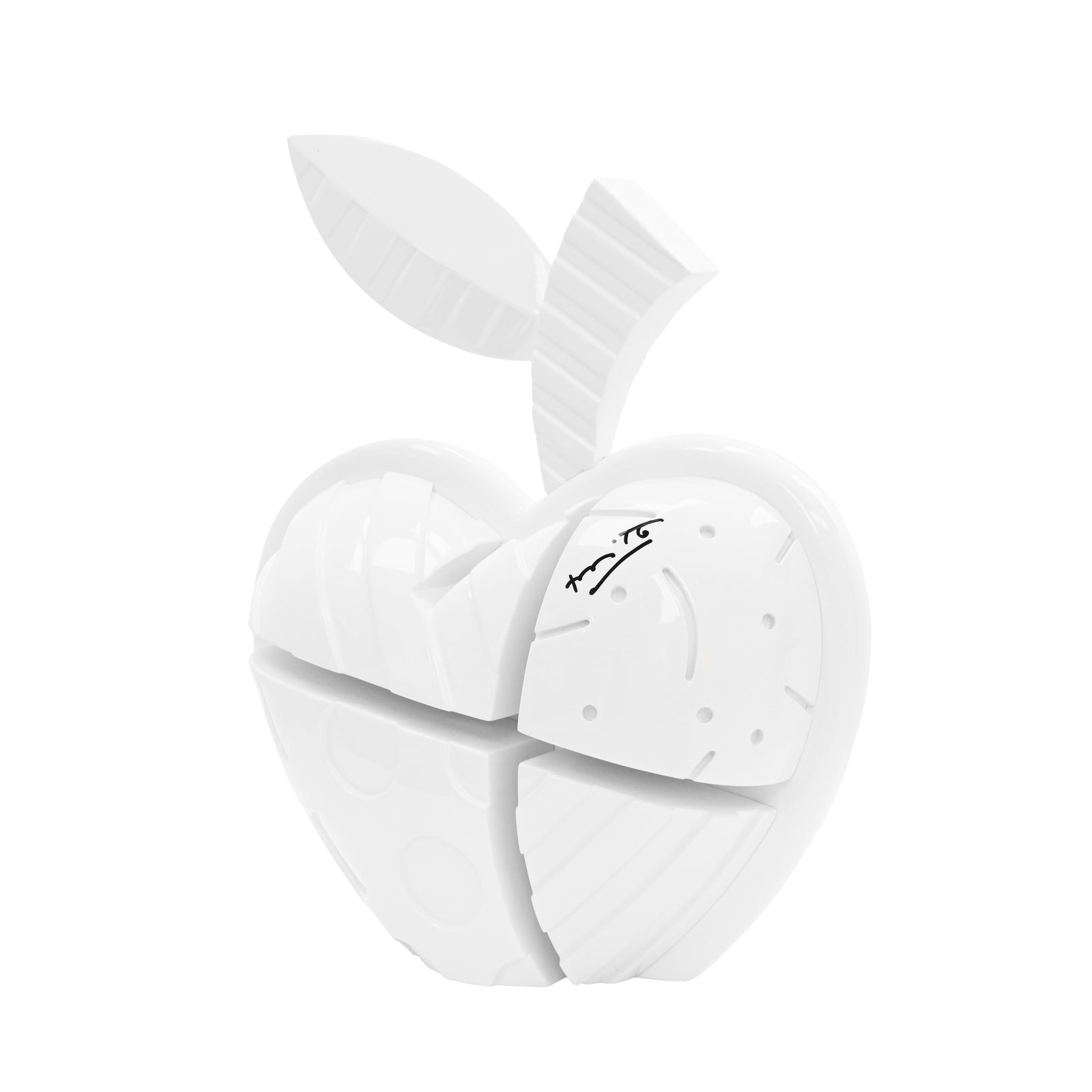 Apple (White) - Limited Edition Sculpture