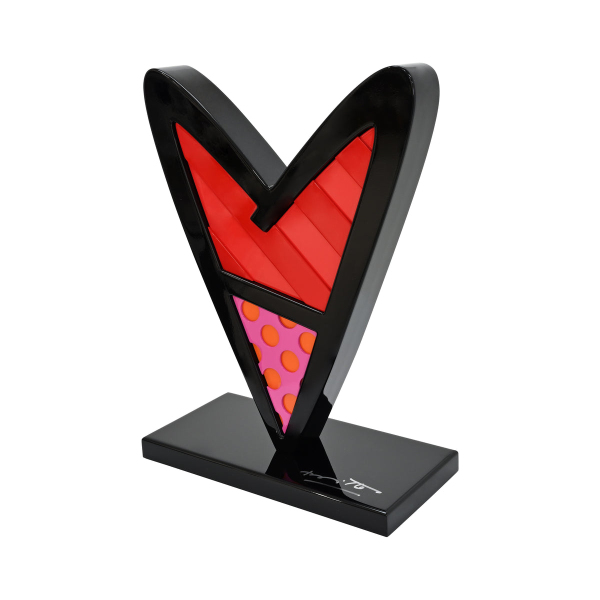 Fresh Love (Black Base) - Limited Edition Sculpture