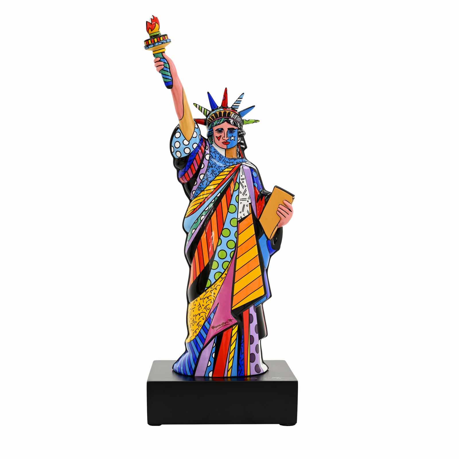 LIBERTY - Fine Porcelain - HAND SIGNED