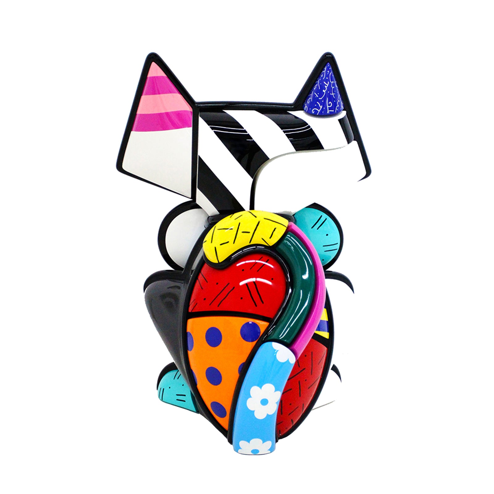 BOW TIE CAT - Sculpture