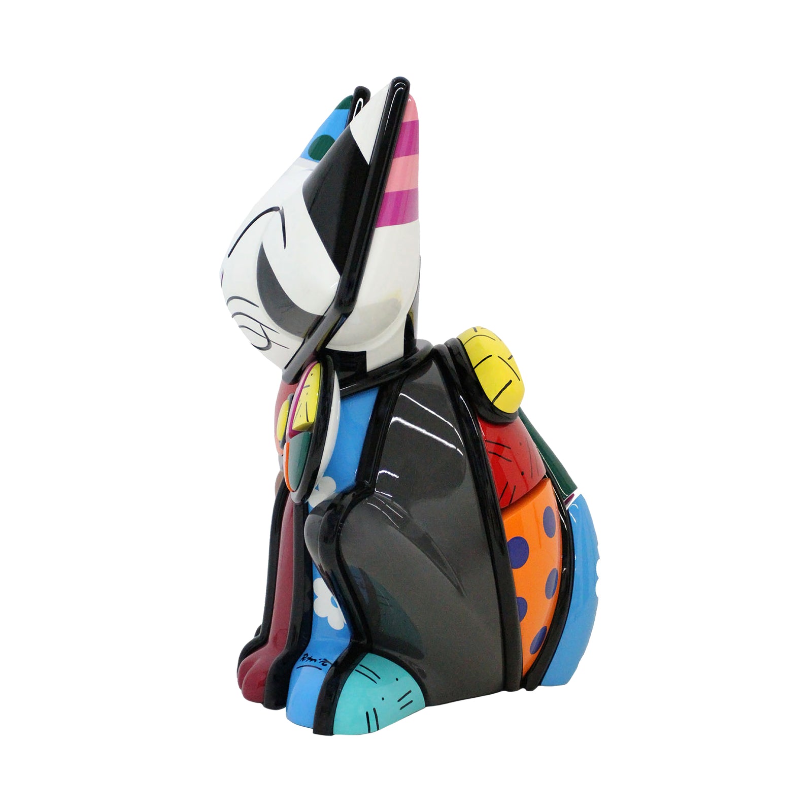 BOW TIE CAT - Sculpture