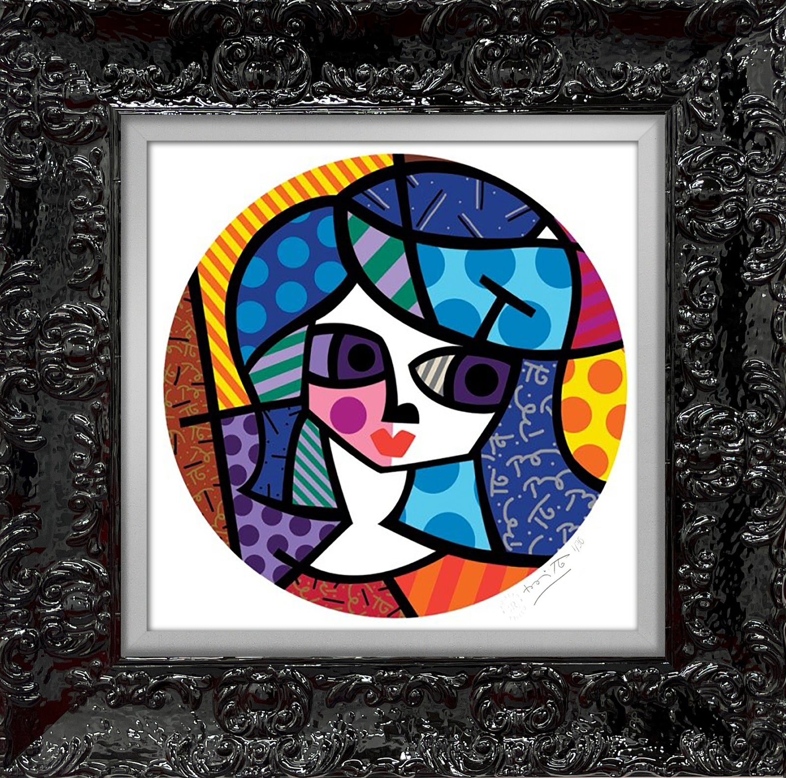 grace serigraph  colorful decorative collectible gift idea