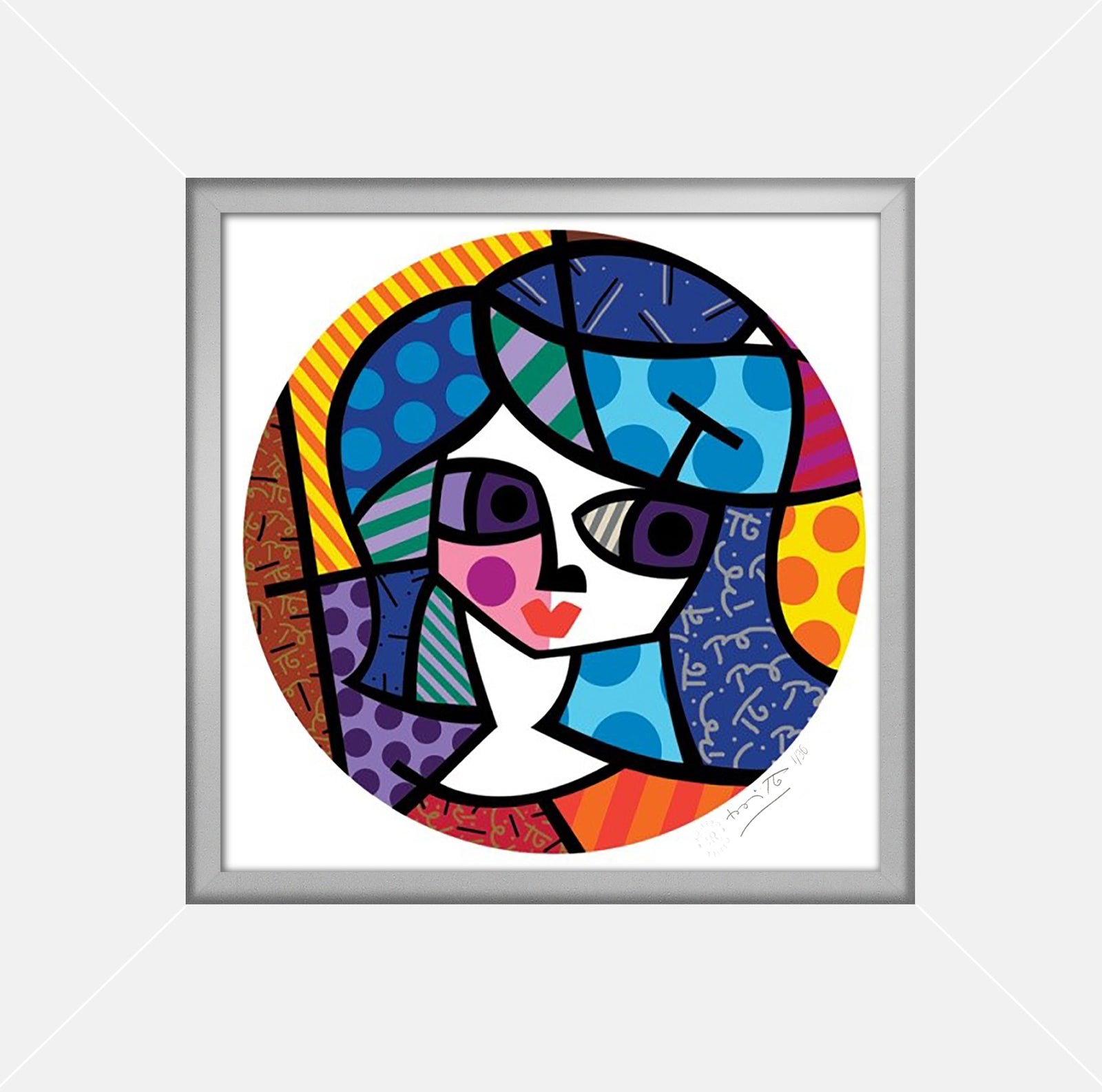 grace serigraph  artistic colorful design collectible
