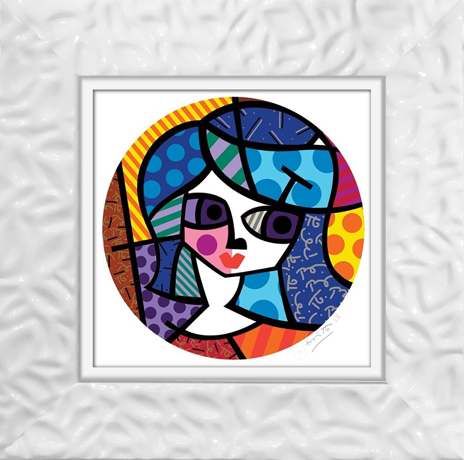 grace serigraph  artistic colorful design collectible