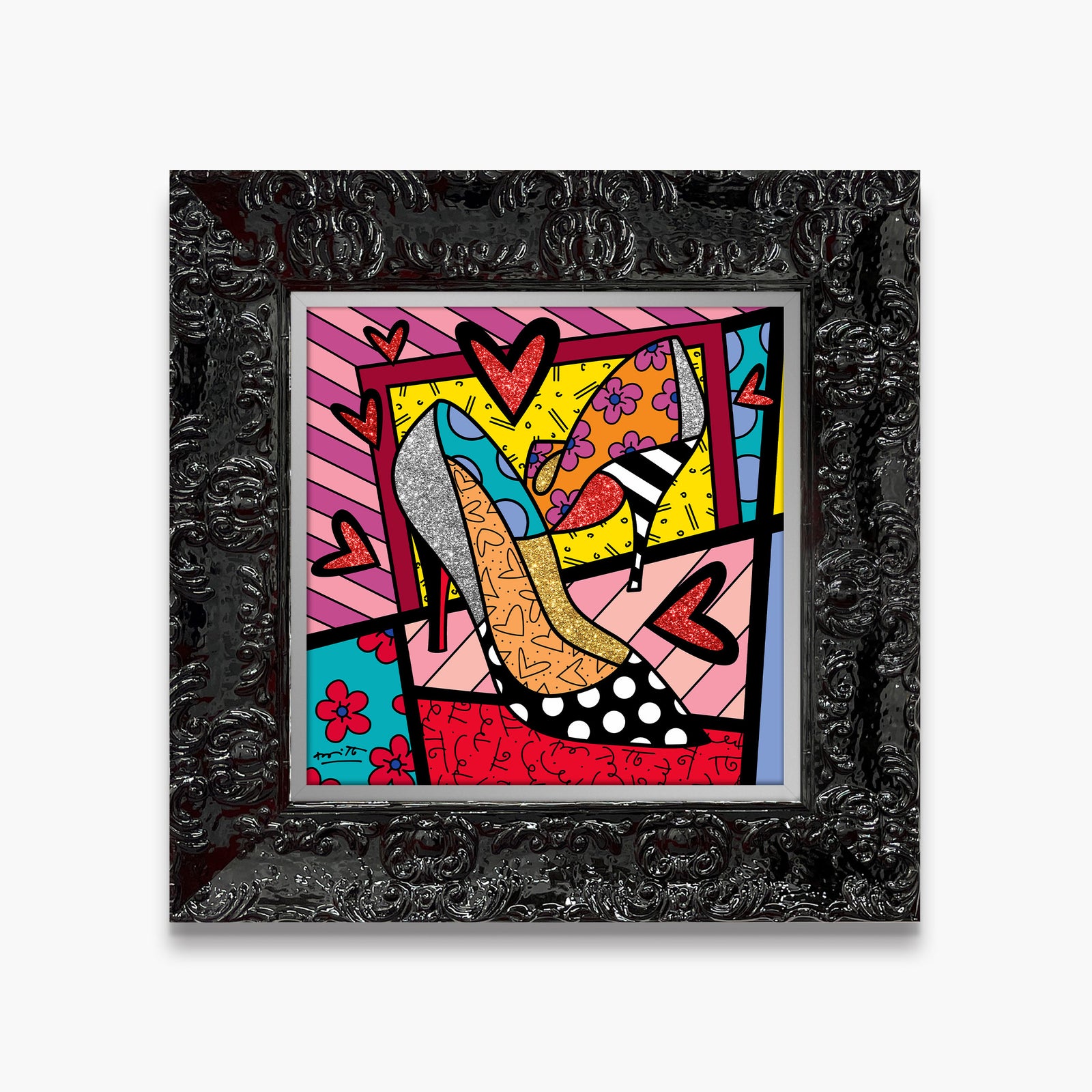 heels limited edition print  artistic colorful design collectible