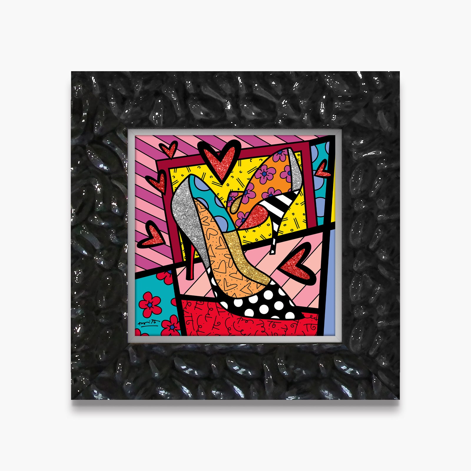 heels limited edition print  artistic colorful design collectible