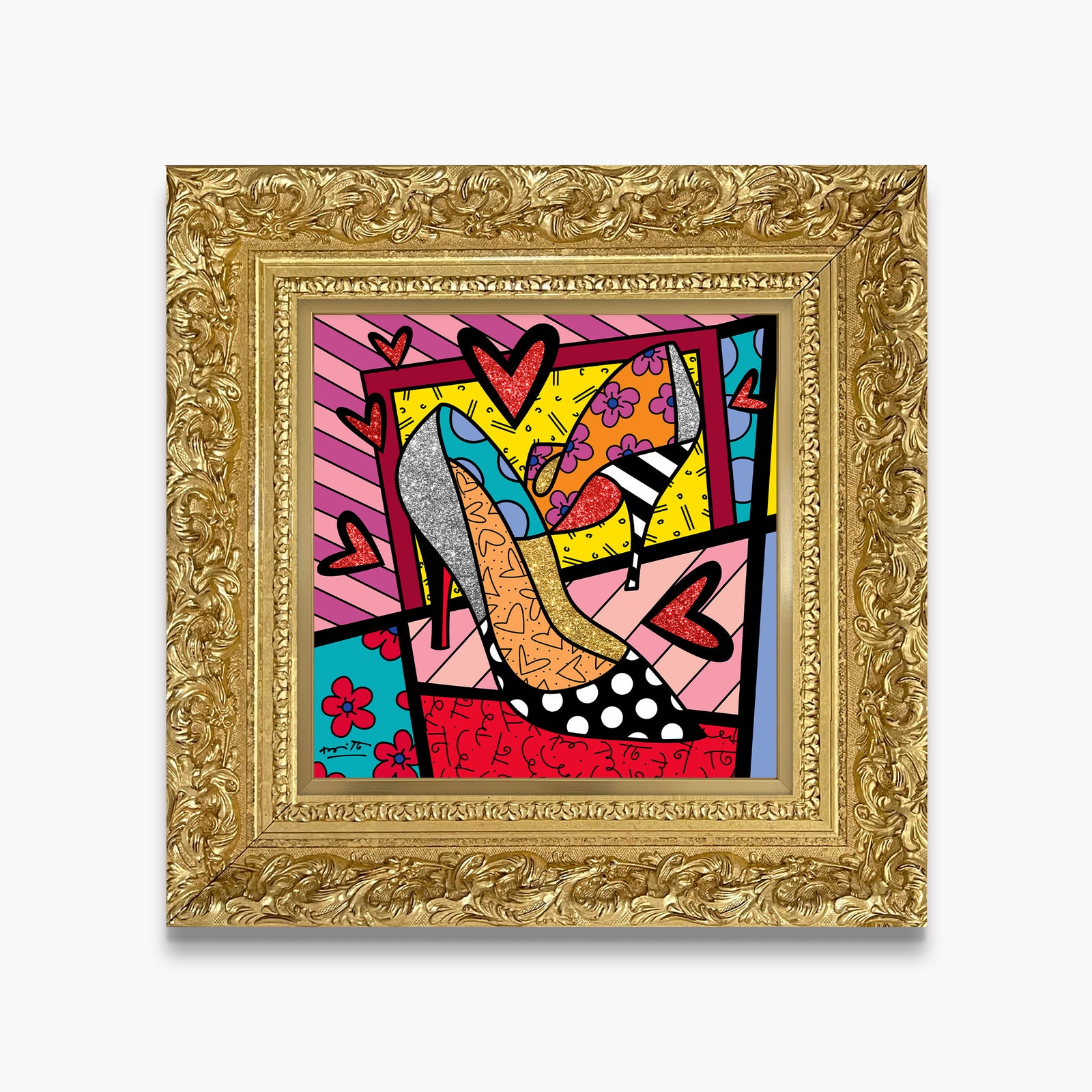 heels limited edition print  colorful decorative collectible gift idea