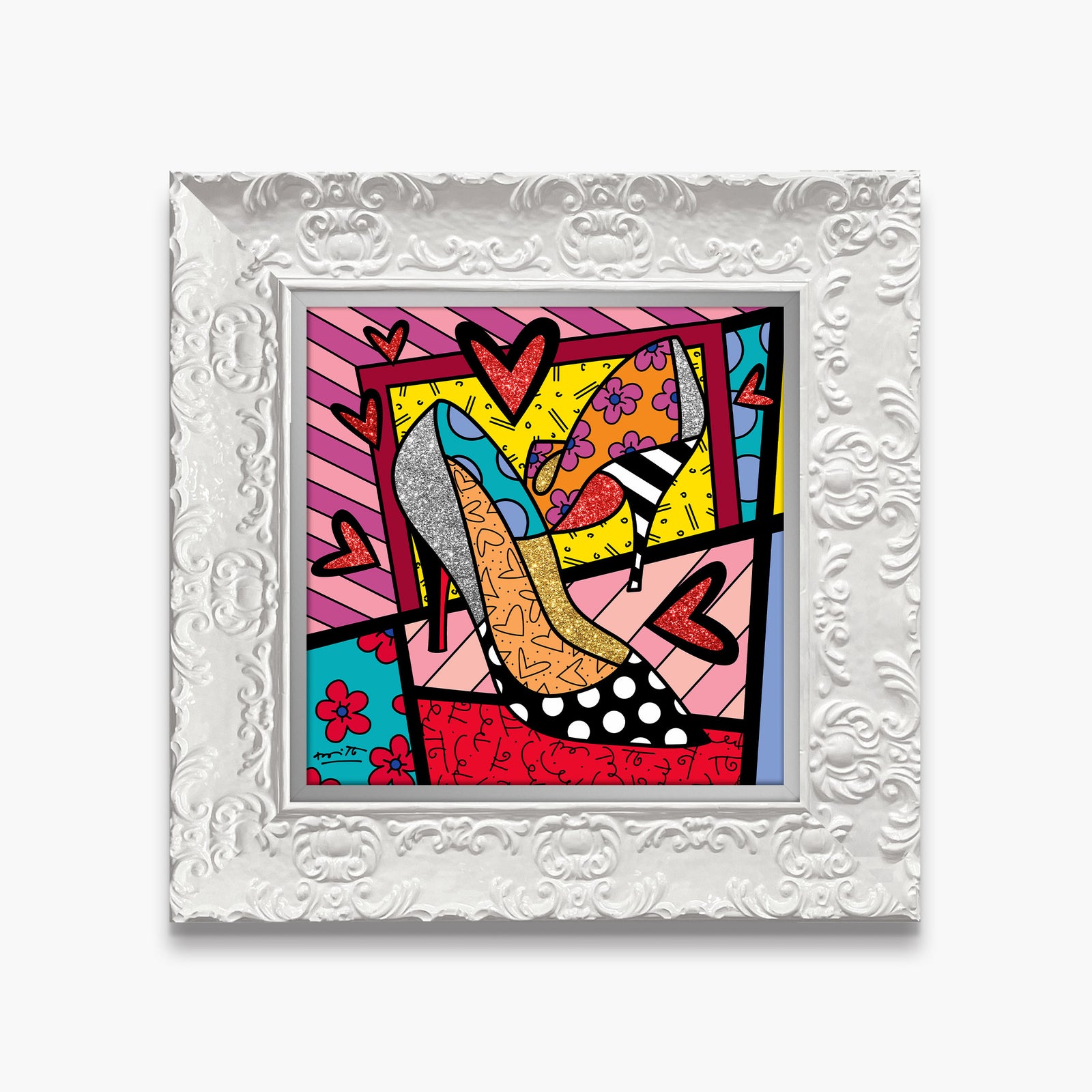 heels limited edition print  colorful decorative collectible gift idea
