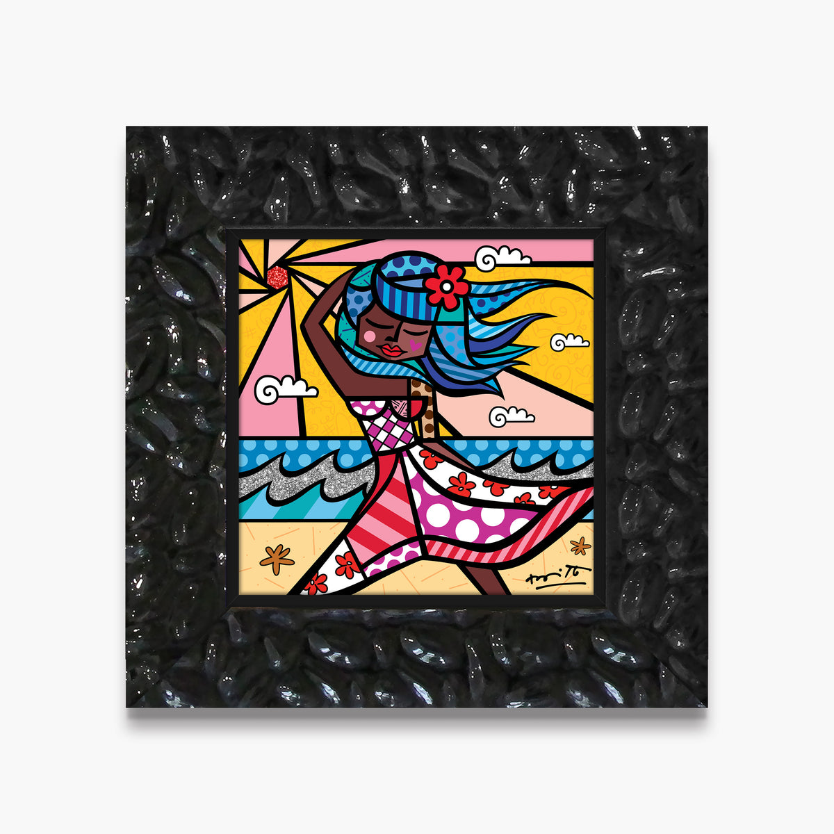 modern pop art summer 22 limited edition print  vibrant home decor