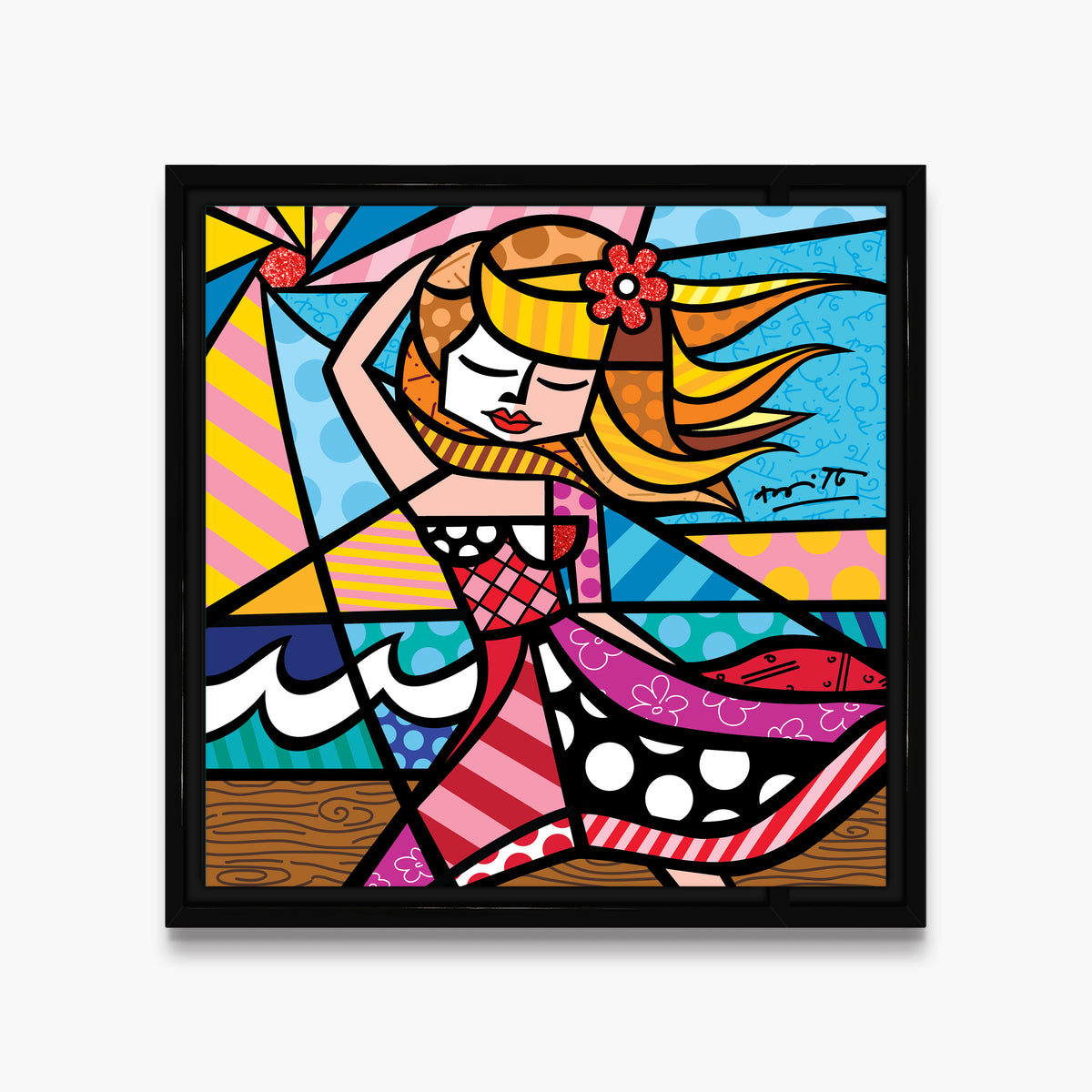 summer 22 limited edition print  colorful decorative collectible gift idea