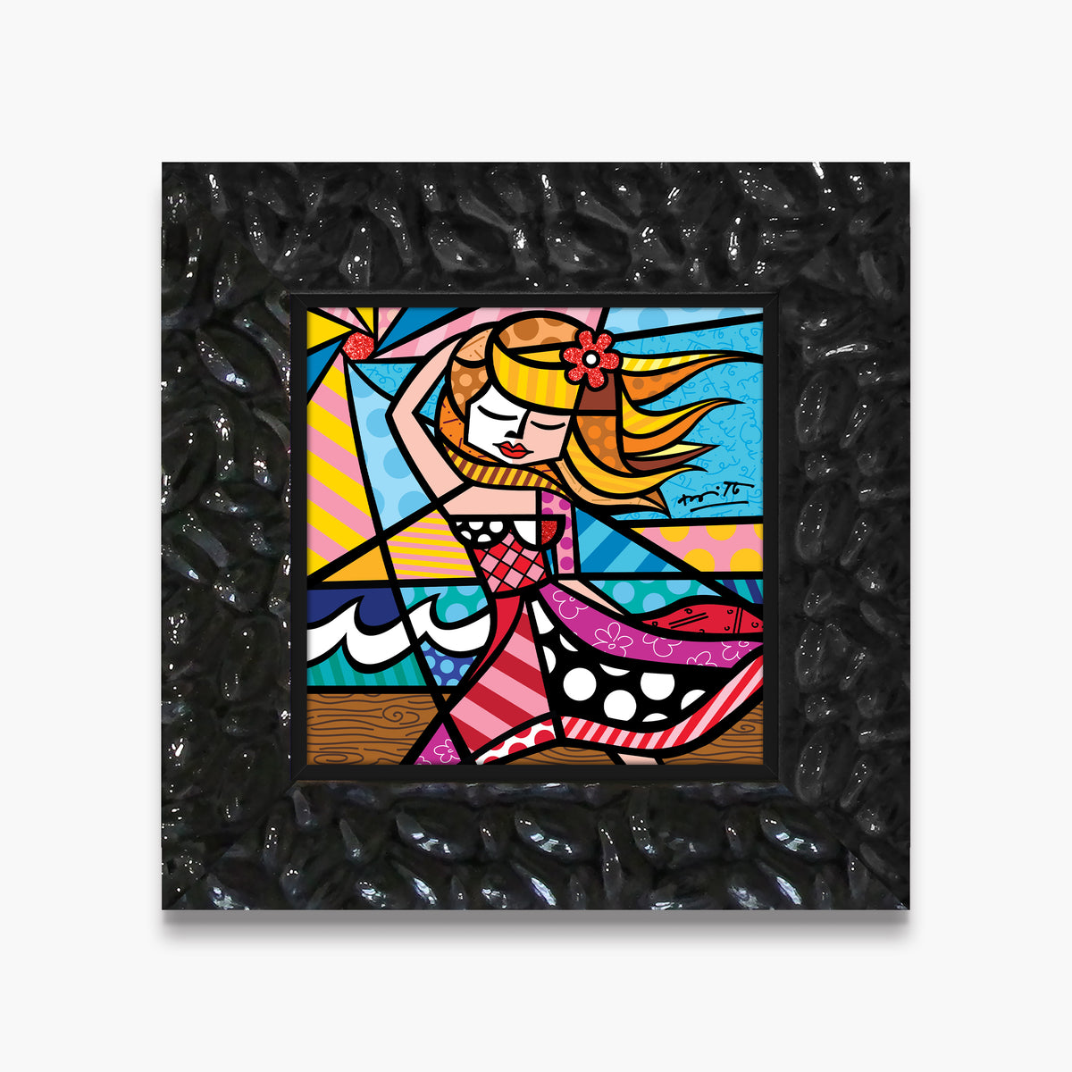 modern pop art summer 22 limited edition print  vibrant home decor