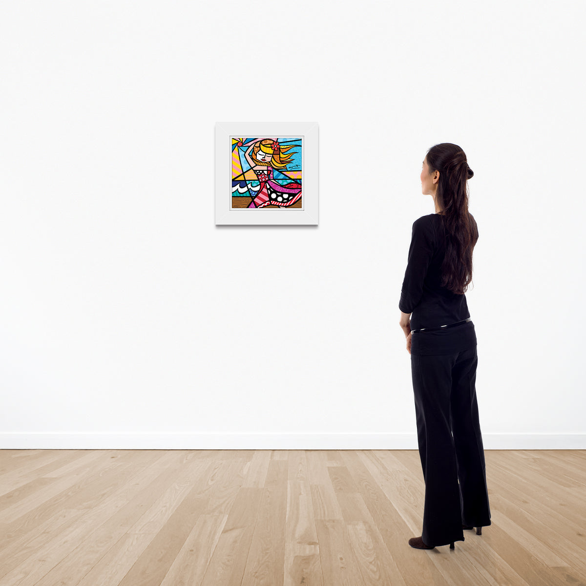 modern pop art summer 22 limited edition print  vibrant home decor