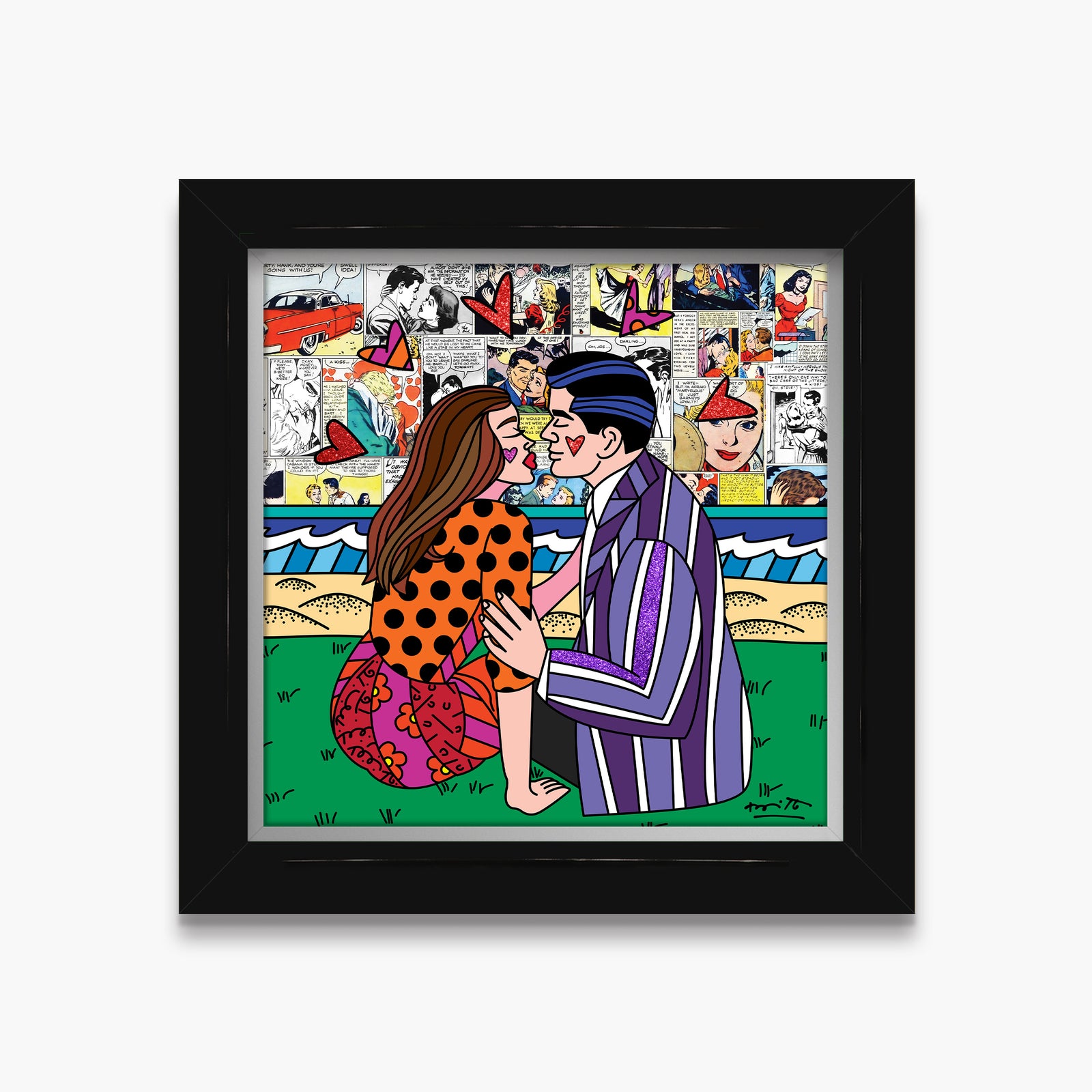 forte dei marmi limited edition  artistic colorful design collectible