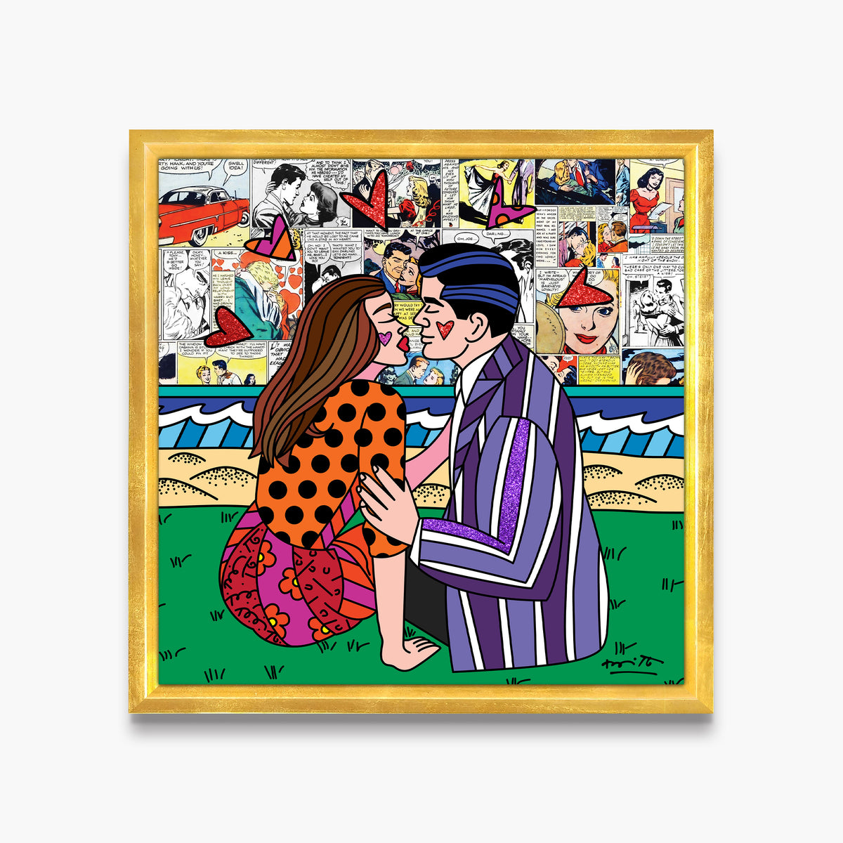 modern pop art forte dei marmi limited edition  vibrant home decor