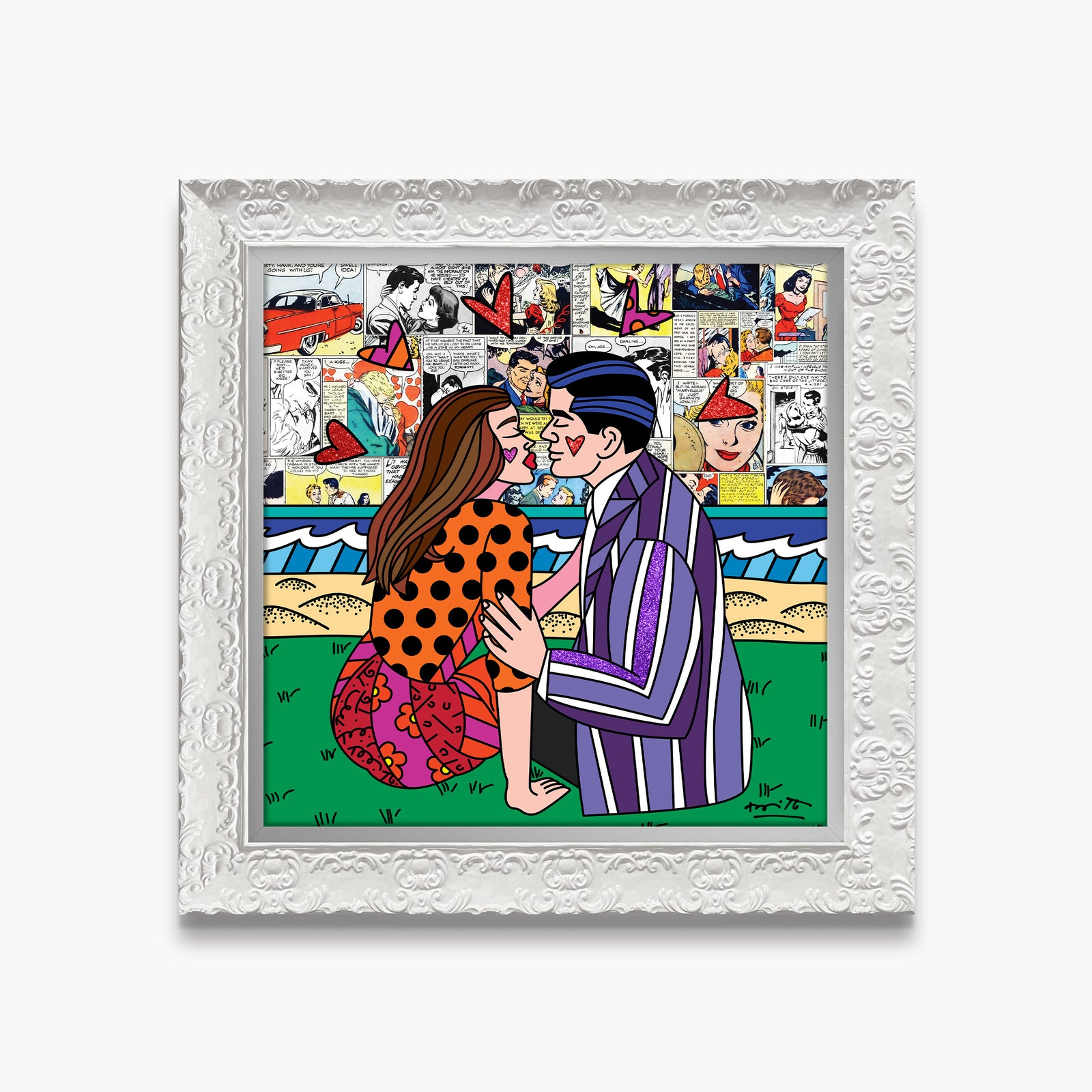 forte dei marmi limited edition  artistic colorful design collectible