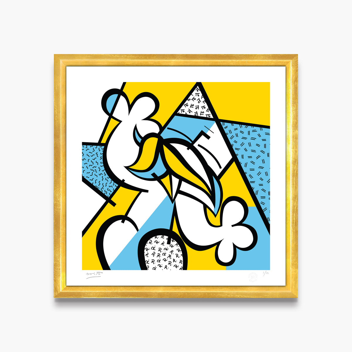 alpha limited edition print  colorful decorative collectible gift idea