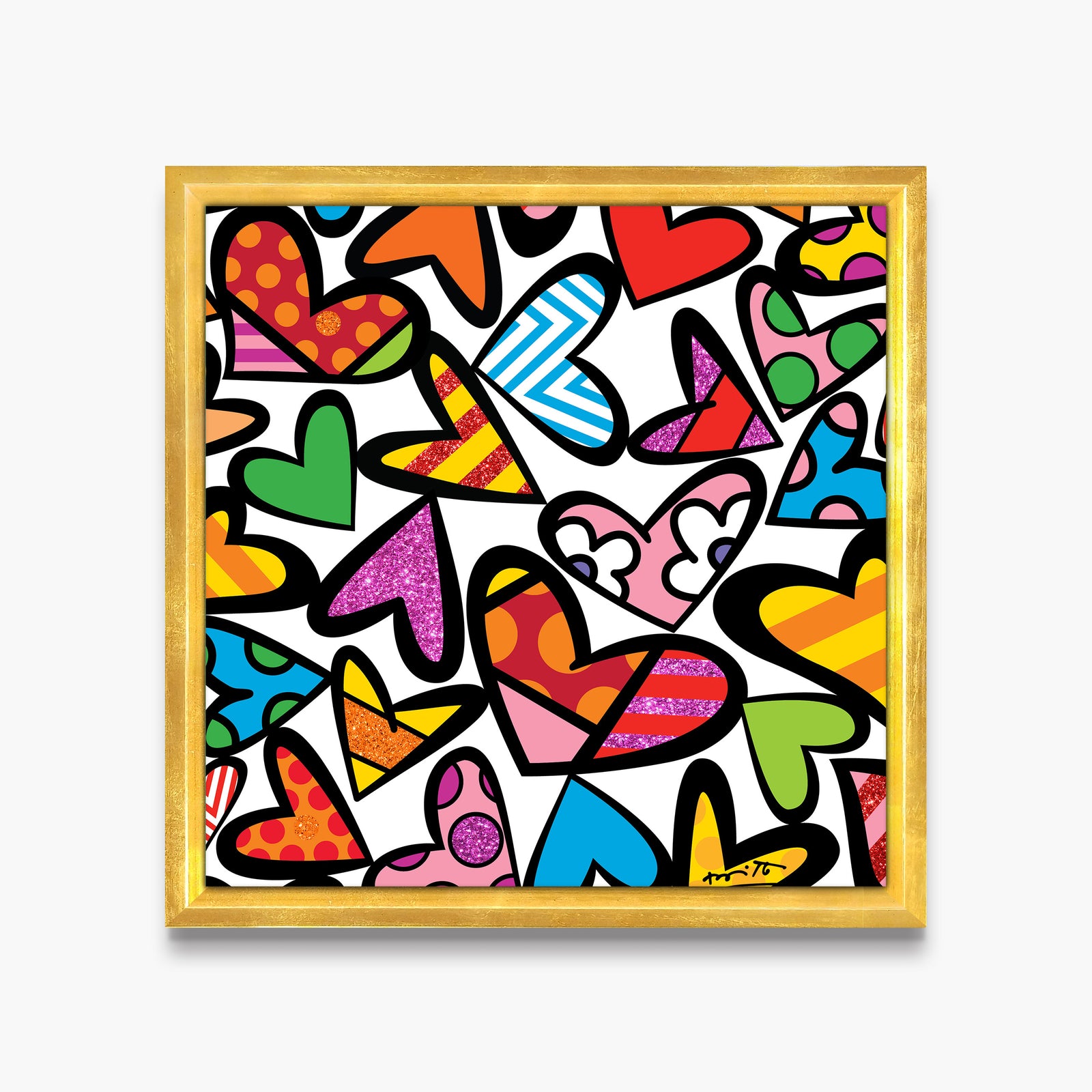 full of love limited edition  artistic colorful design collectible