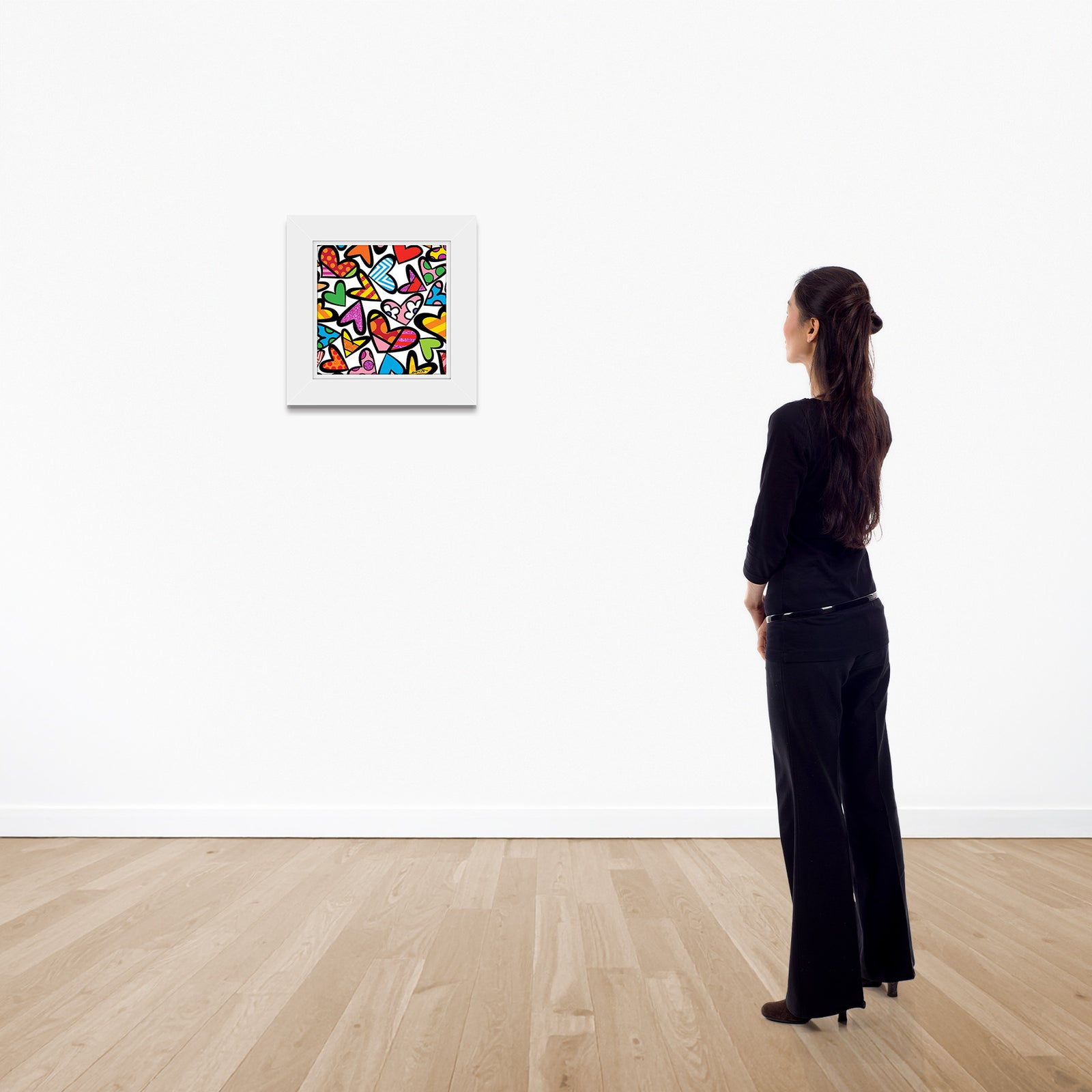 modern pop art full of love limited edition  vibrant home decor