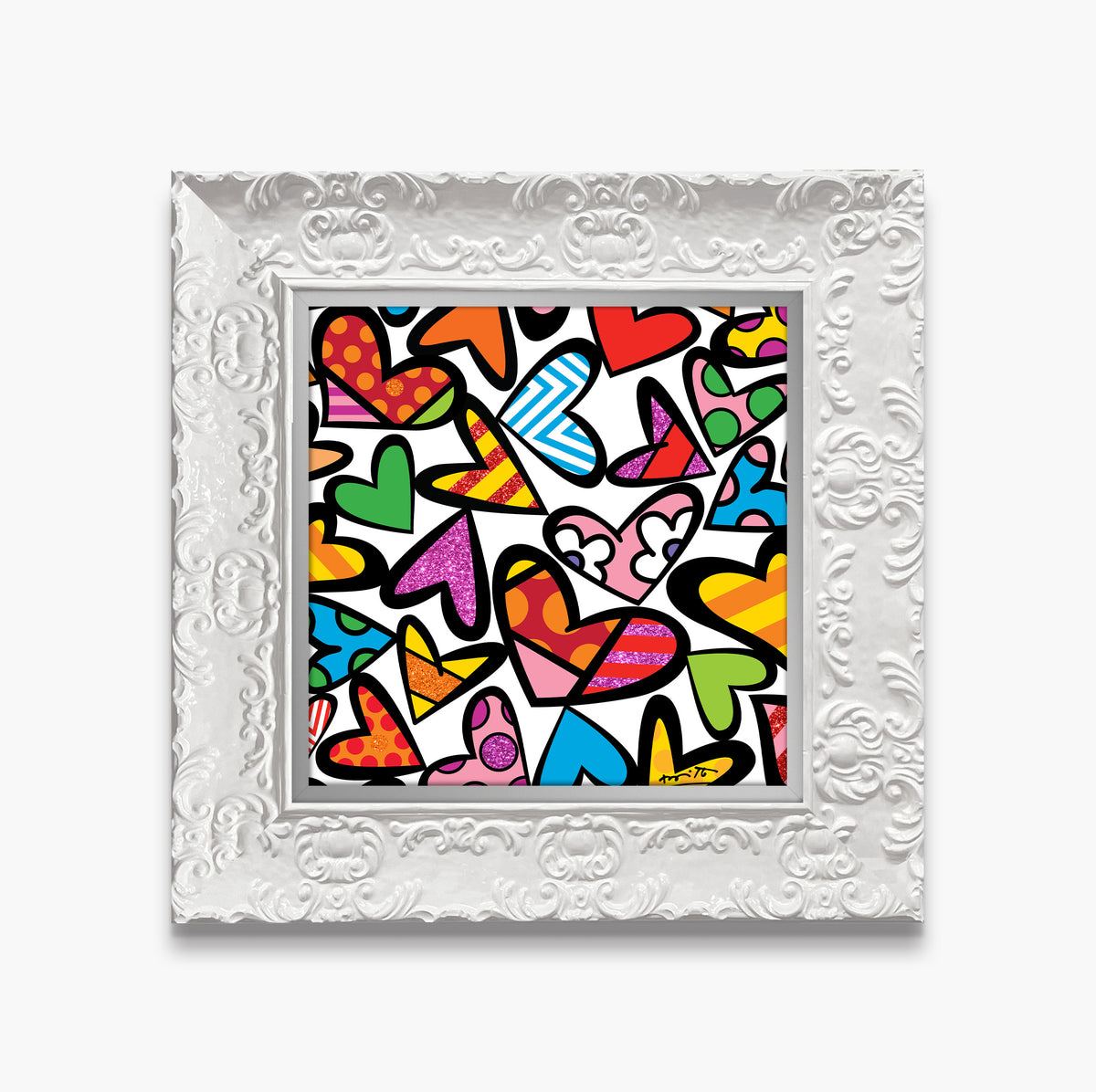 full of love limited edition  artistic colorful design collectible
