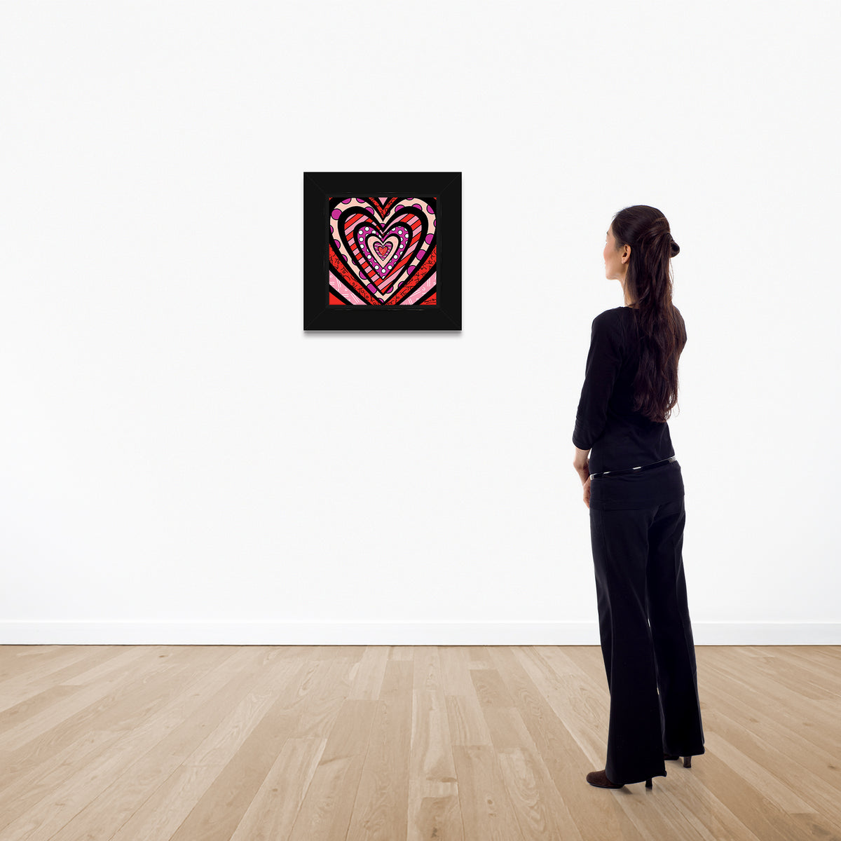 ripples of love limited edition  artistic colorful design collectible