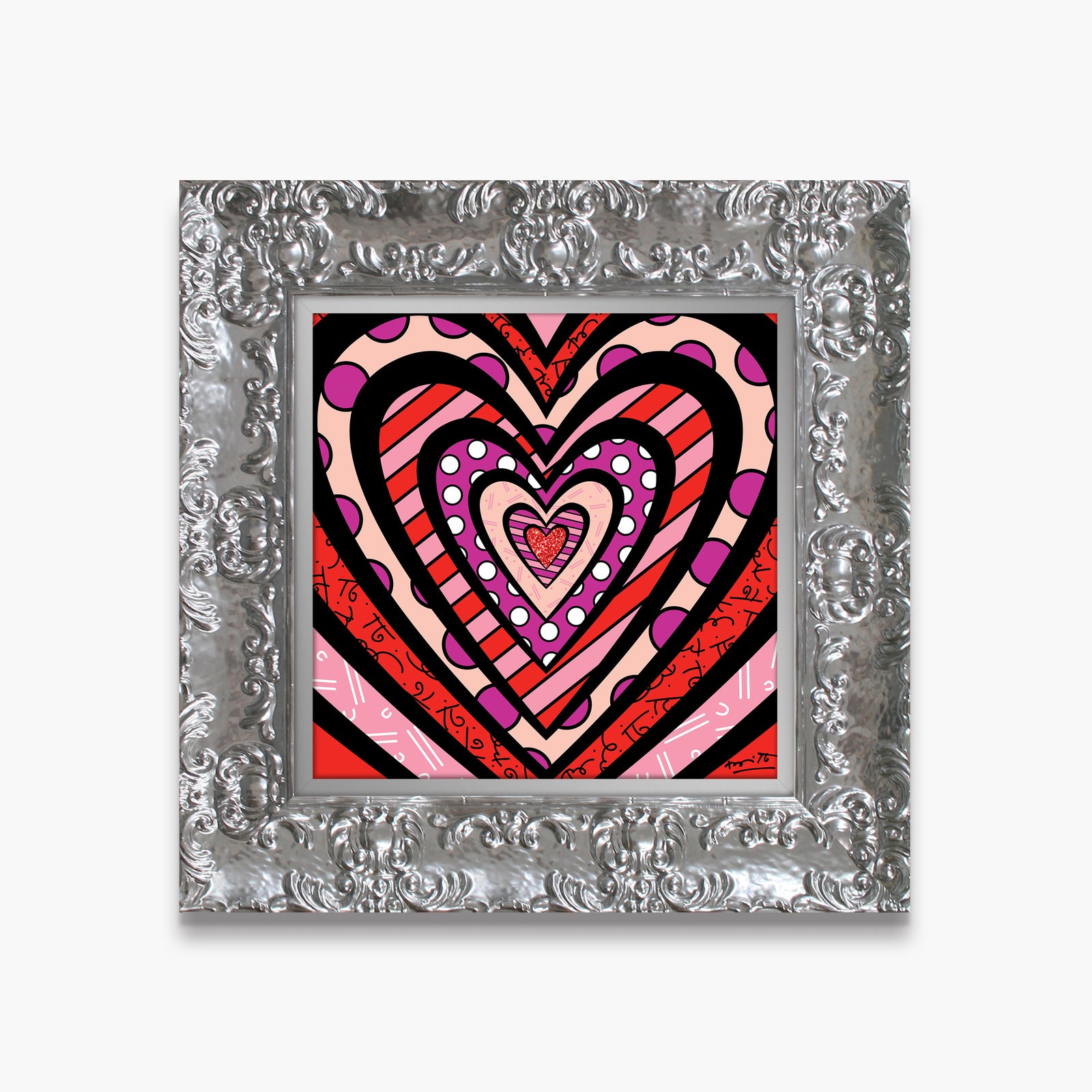 ripples of love limited edition  artistic colorful design collectible