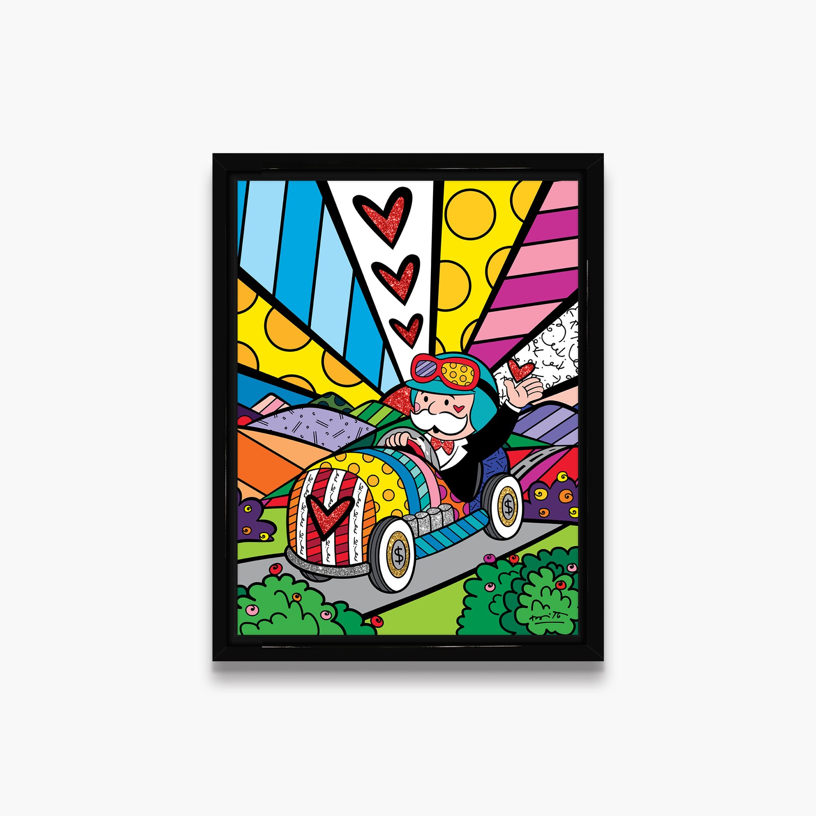 Road To Success (Monopoly By Britto) - Limited Edition Print