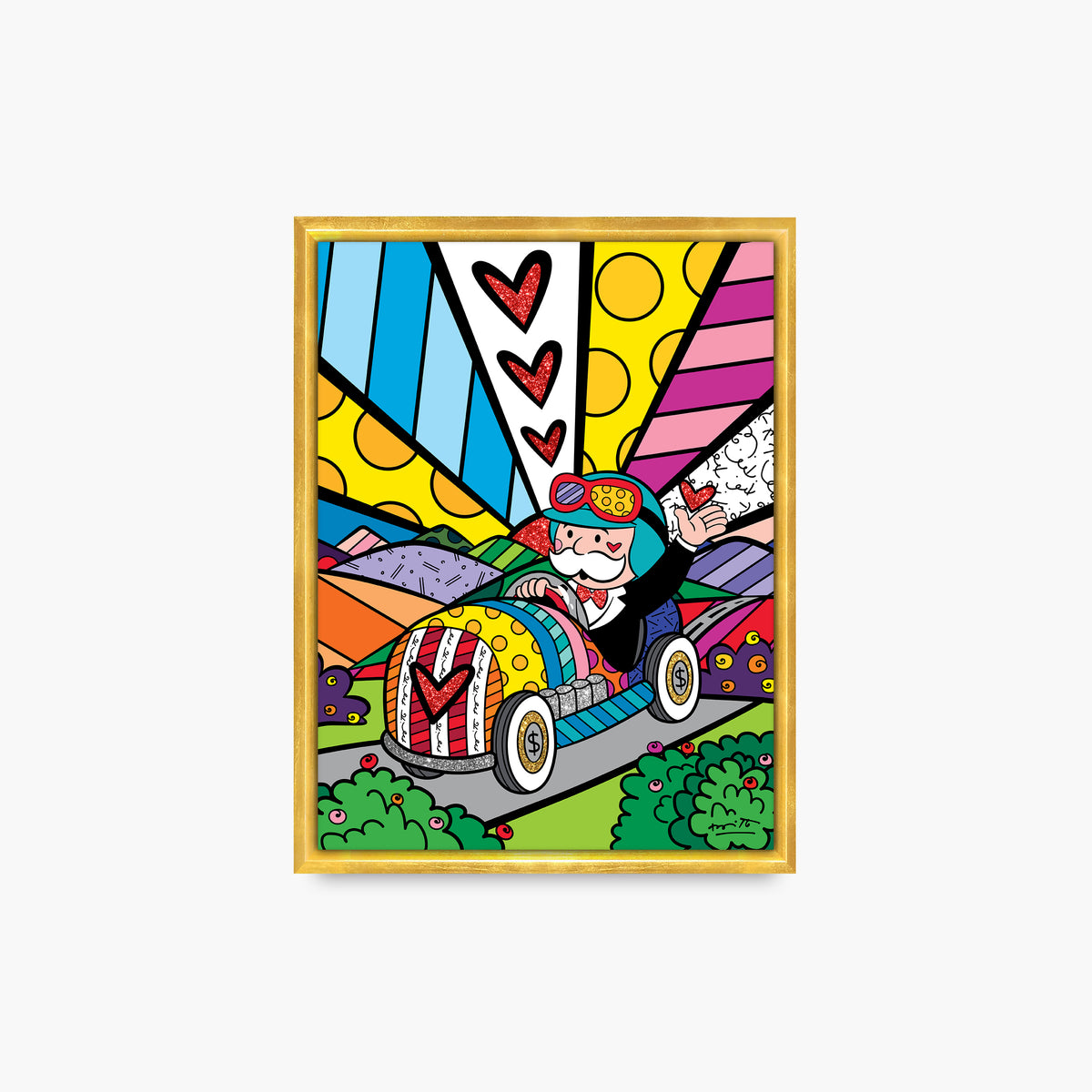 Road To Success (Monopoly By Britto) - Limited Edition Print