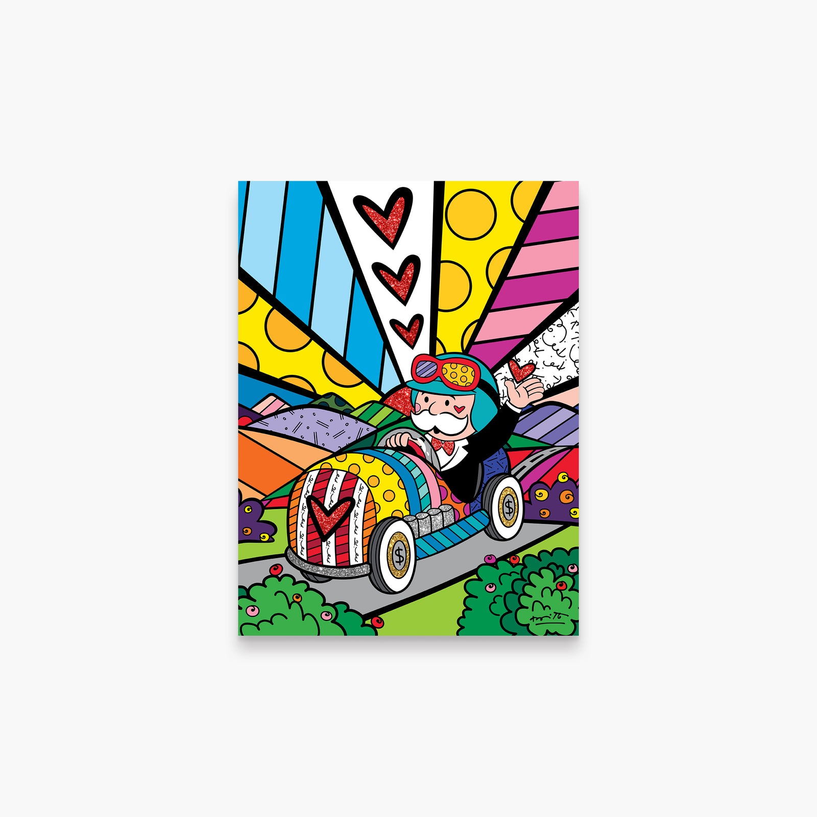 Road To Success (Monopoly By Britto) - Limited Edition Print