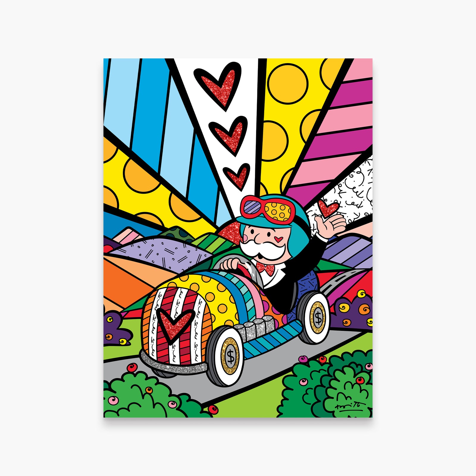 Road To Success (Monopoly By Britto) - Limited Edition Print