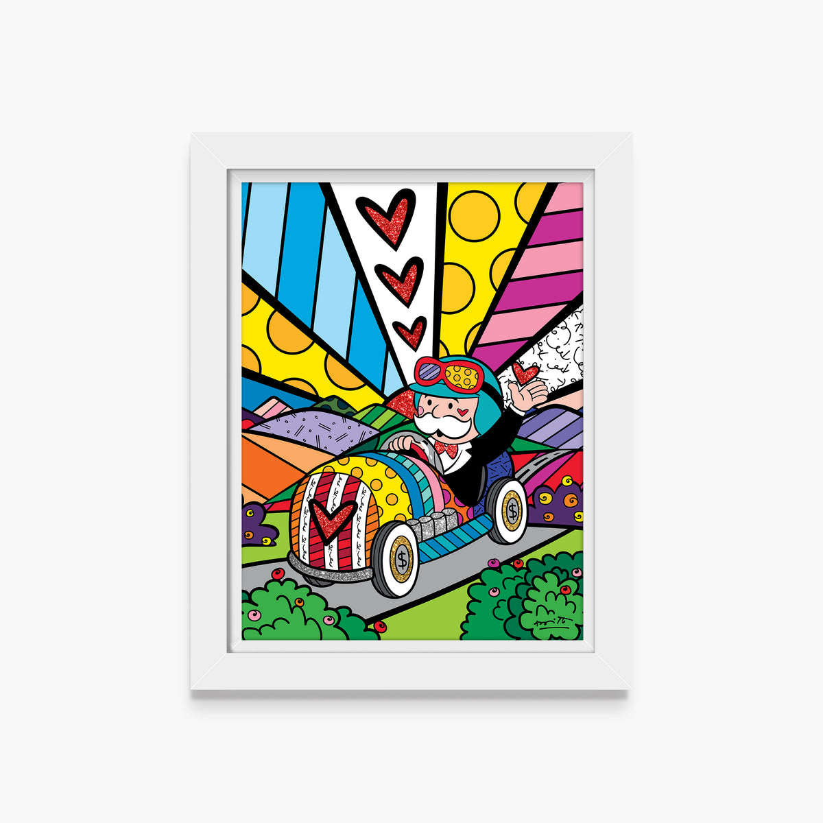 Road To Success (Monopoly By Britto) - Limited Edition Print