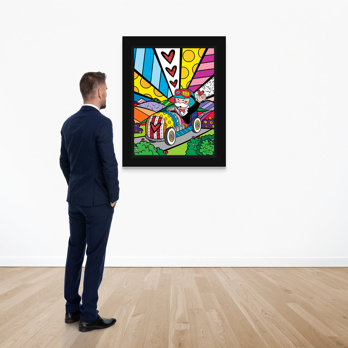 Road To Success (Monopoly By Britto) - Limited Edition Print