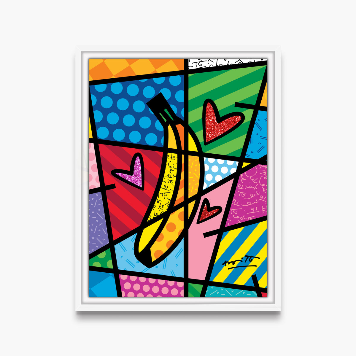 modern pop art pop by nature limited edition  vibrant home decor