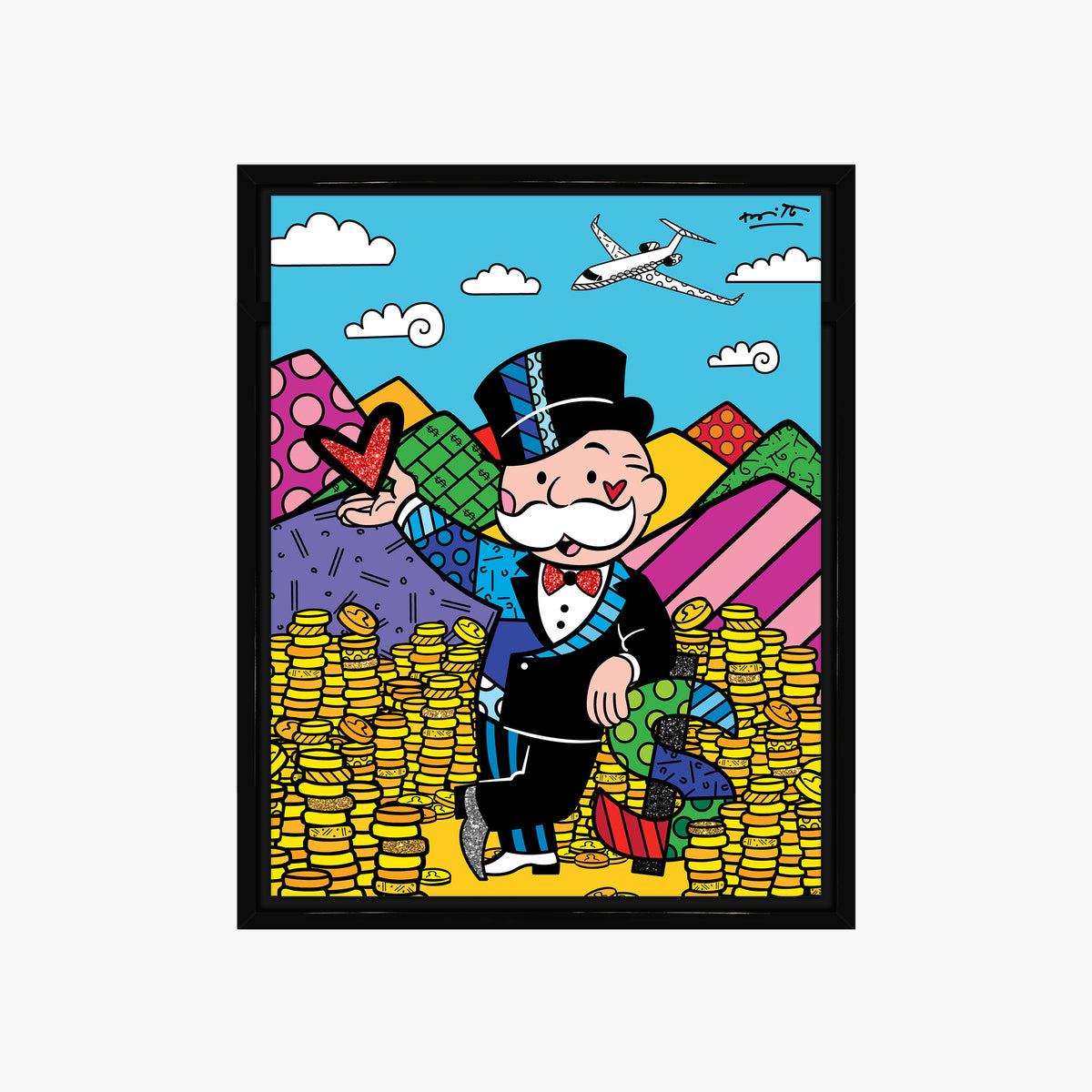 Golden Era (Monopoly By Britto) - Limited Edition Print