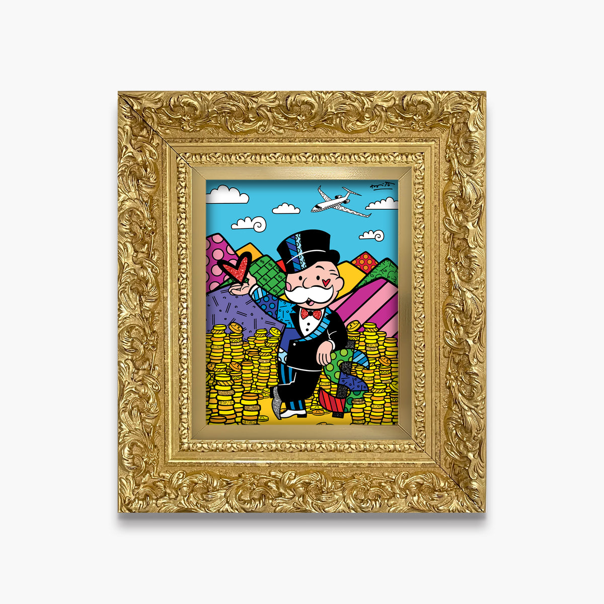 Golden Era (Monopoly By Britto) - Limited Edition Print
