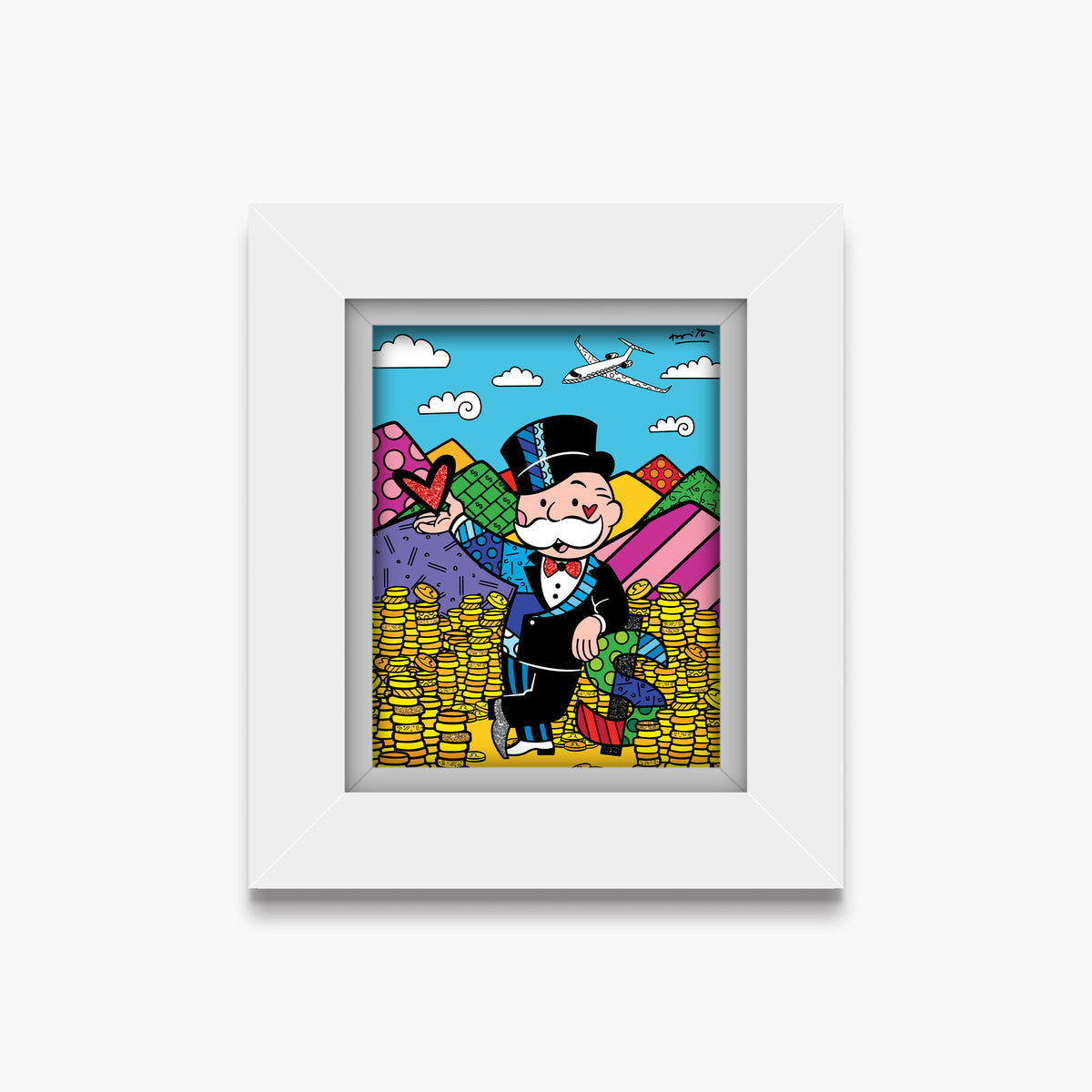 Golden Era (Monopoly By Britto) - Limited Edition Print