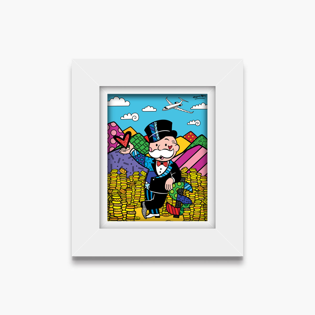 Golden Era (Monopoly By Britto) - Limited Edition Print