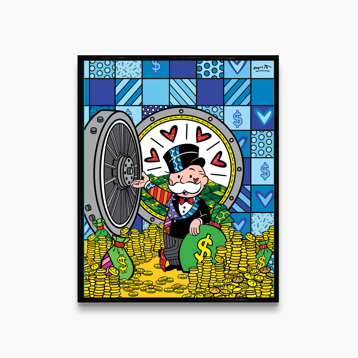 Making A Fortune (Monopoly By Britto) - Limited Edition Print