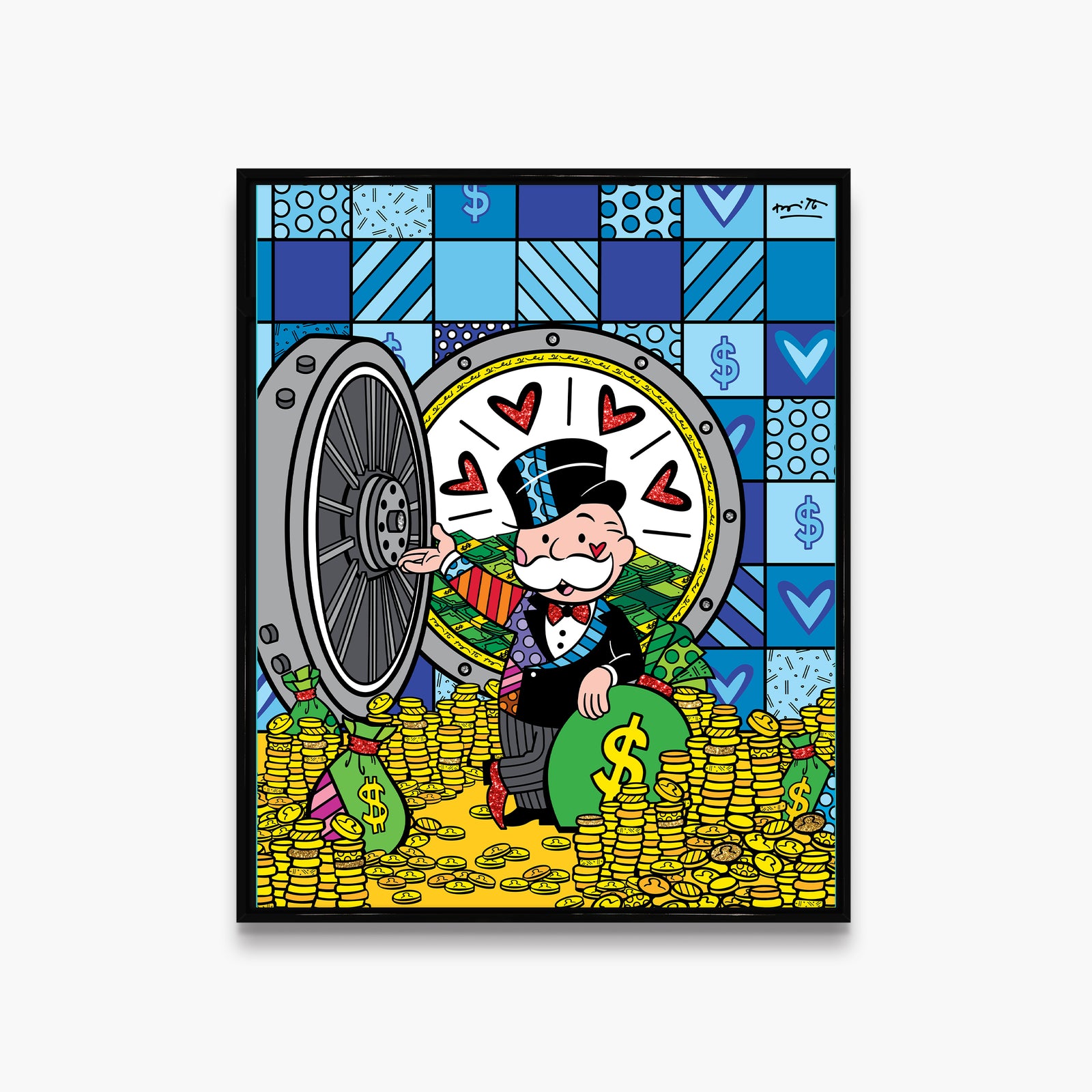 Making A Fortune (Monopoly By Britto) - Limited Edition Print