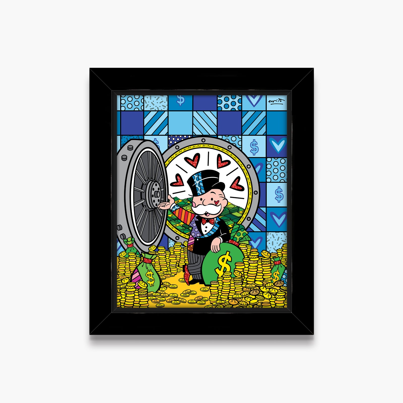 Making A Fortune (Monopoly By Britto) - Limited Edition Print