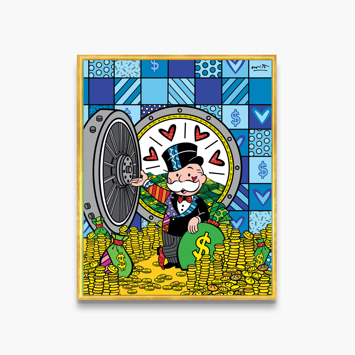 Making A Fortune (Monopoly By Britto) - Limited Edition Print