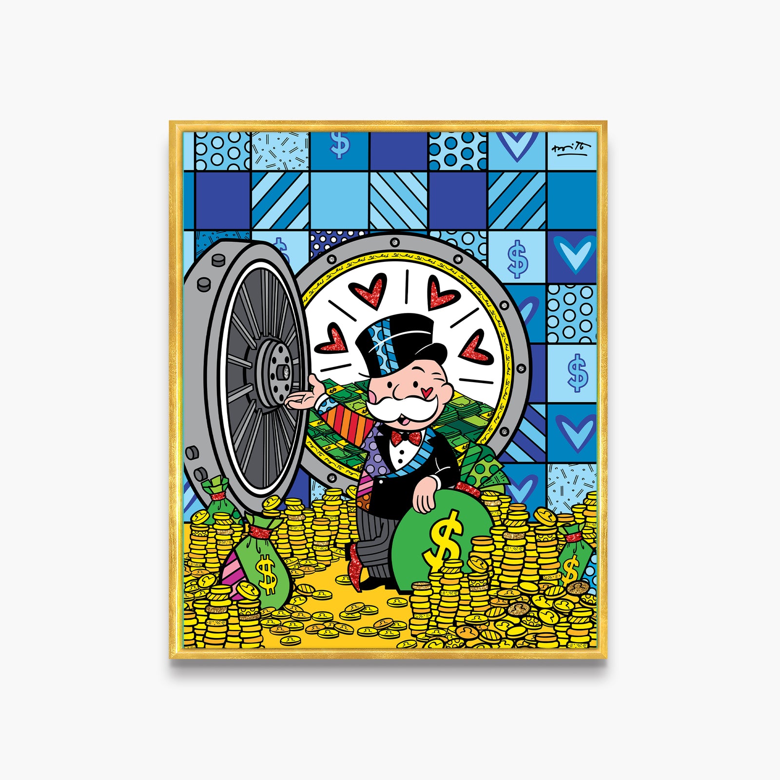 Making A Fortune (Monopoly By Britto) - Limited Edition Print