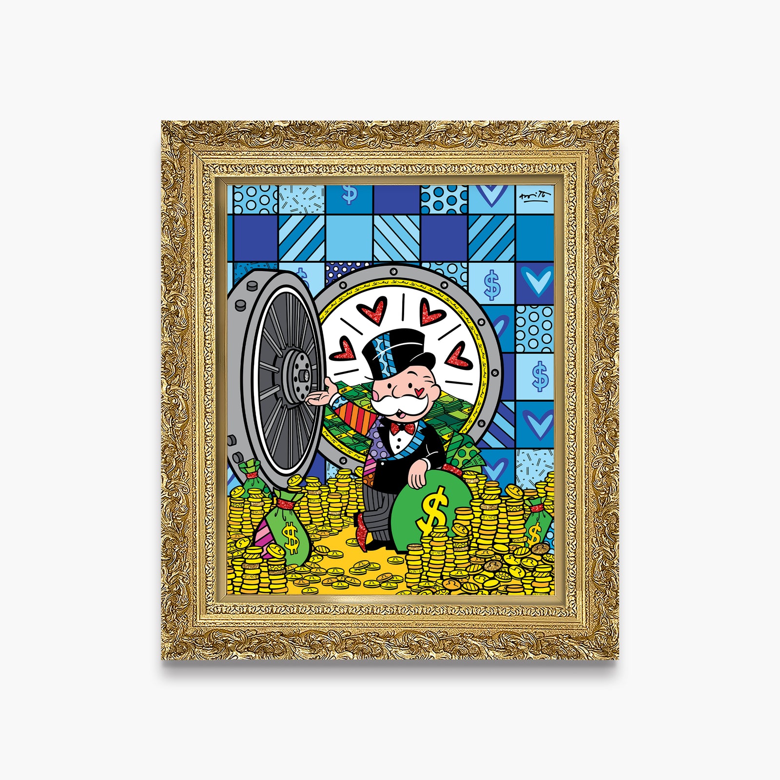 Making A Fortune (Monopoly By Britto) - Limited Edition Print