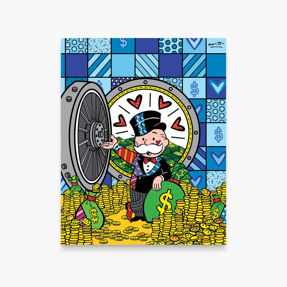 Making A Fortune (Monopoly By Britto) - Limited Edition Print