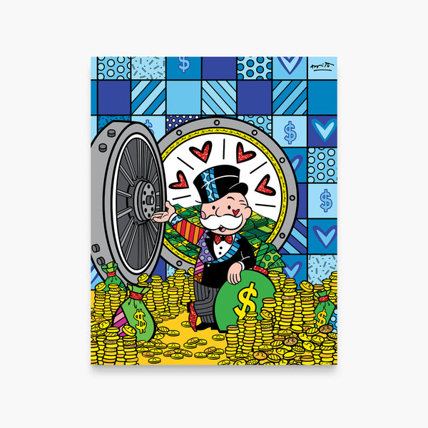 Making A Fortune (Monopoly By Britto) - Limited Edition Print