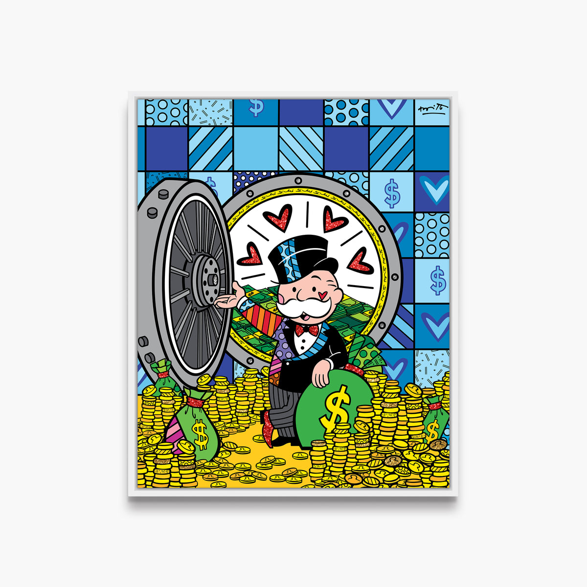 Making A Fortune (Monopoly By Britto) - Limited Edition Print